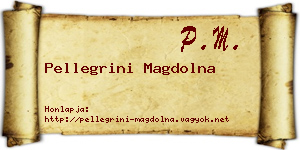 Pellegrini Magdolna névjegykártya